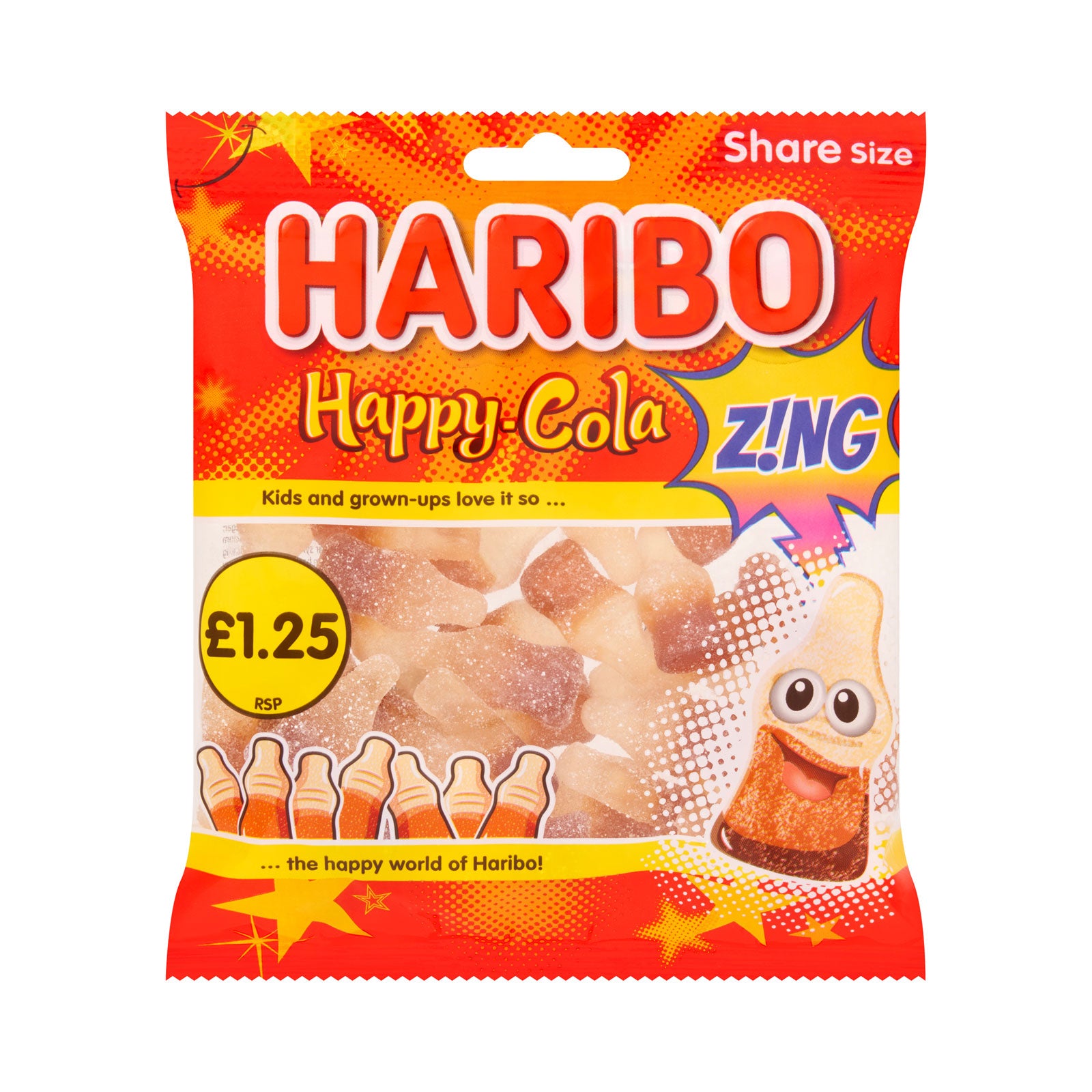 Haribo Cola Zing 140g Haribo Cola Zing 140g